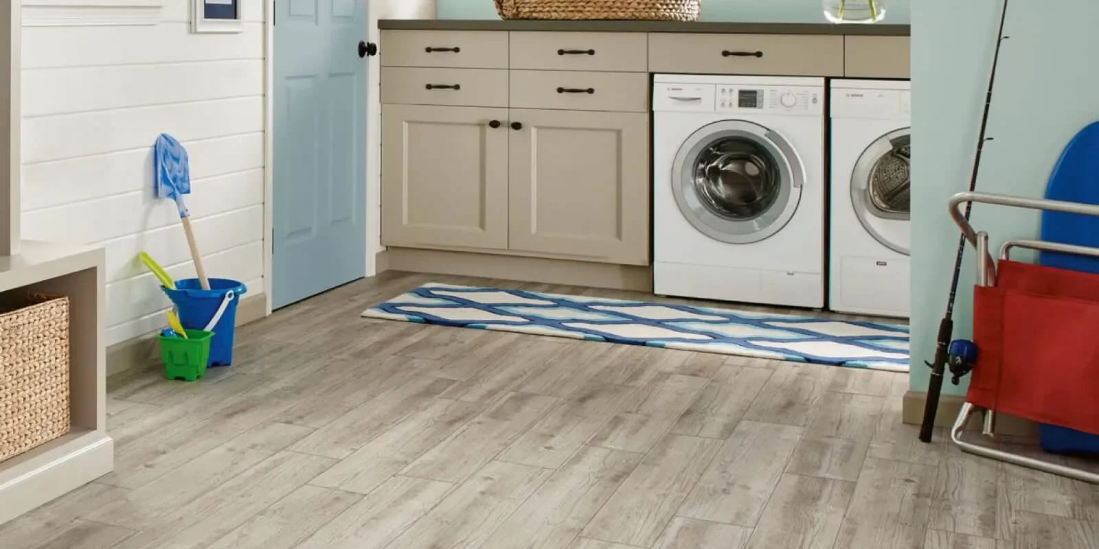 Laundry Room Luxury Vinyl Flooring | The Floor Store